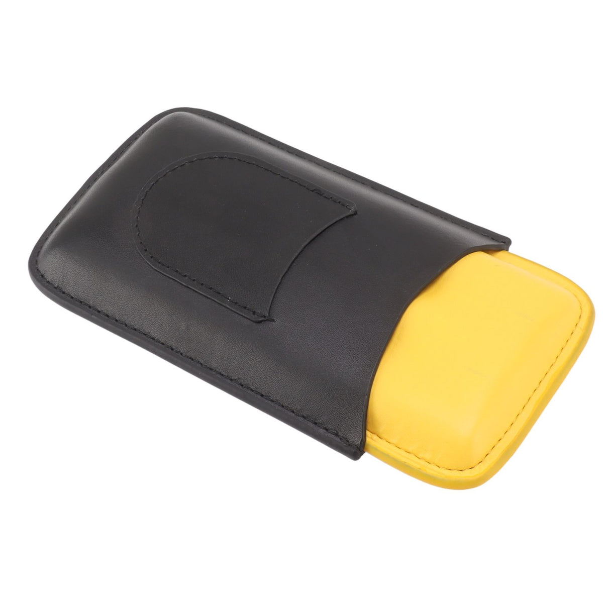 Cigars Leather Cigar Case Portable Cigar Holder Light Weight 3 Holder Cigar Case for Traveling Home