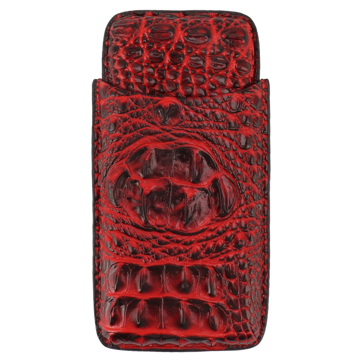 Travel Cigar Case Leather Soft Touch Fashion Appearance Portable Cigar Pouch for 3 Cigars 66