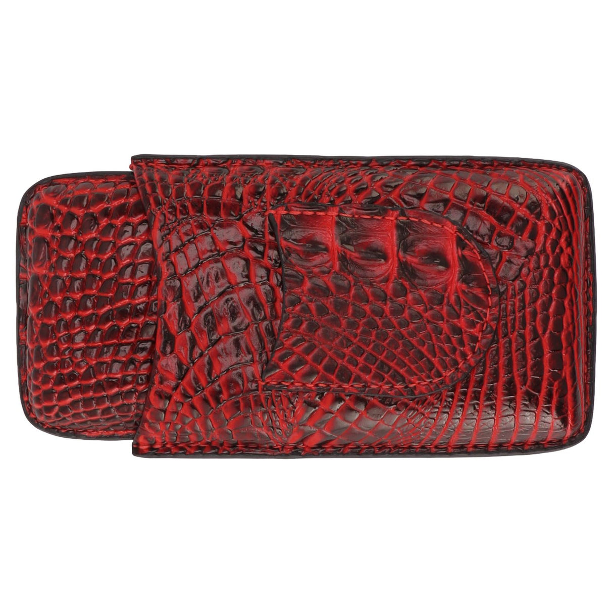 Travel Cigar Case Leather Soft Touch Fashion Appearance Portable Cigar Pouch for 3 Cigars 66