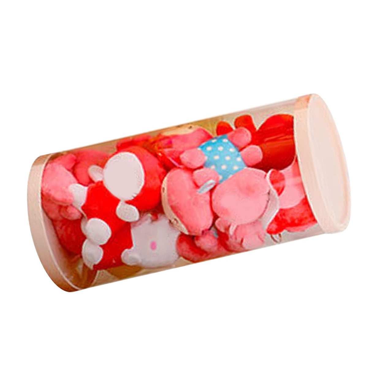 Doll Storage Bucket Transparent Rotatable PVC 26cm Stuffed Animal Storage Bucket for Home 50cm / 19.7in