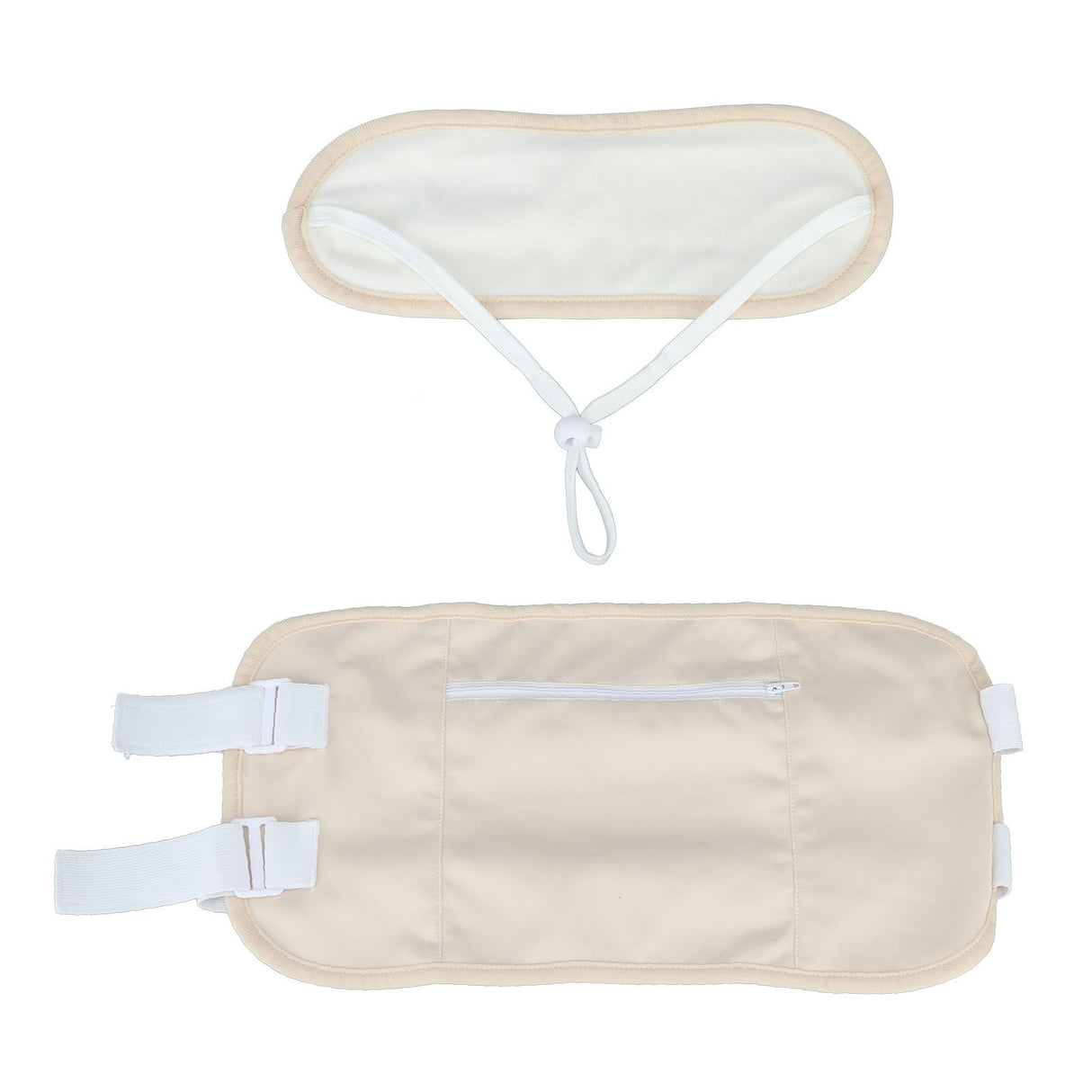 Castor Oil Pack Wrap Light Weight Organic Castor Oil Pack Kit Adjustable Castor Oil Pack for Sleeping Reading Yoga
