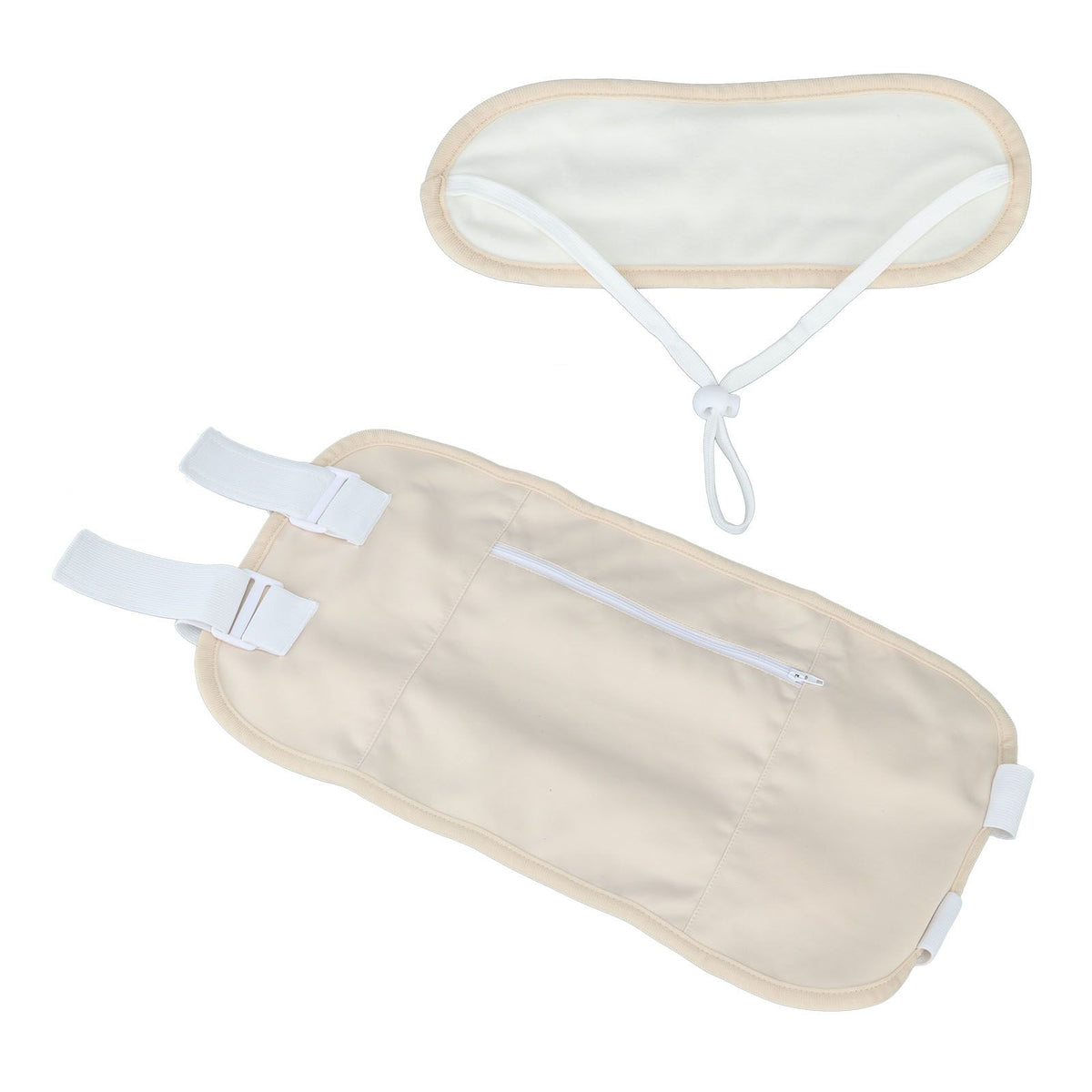 Castor Oil Pack Wrap Light Weight Organic Castor Oil Pack Kit Adjustable Castor Oil Pack for Sleeping Reading Yoga