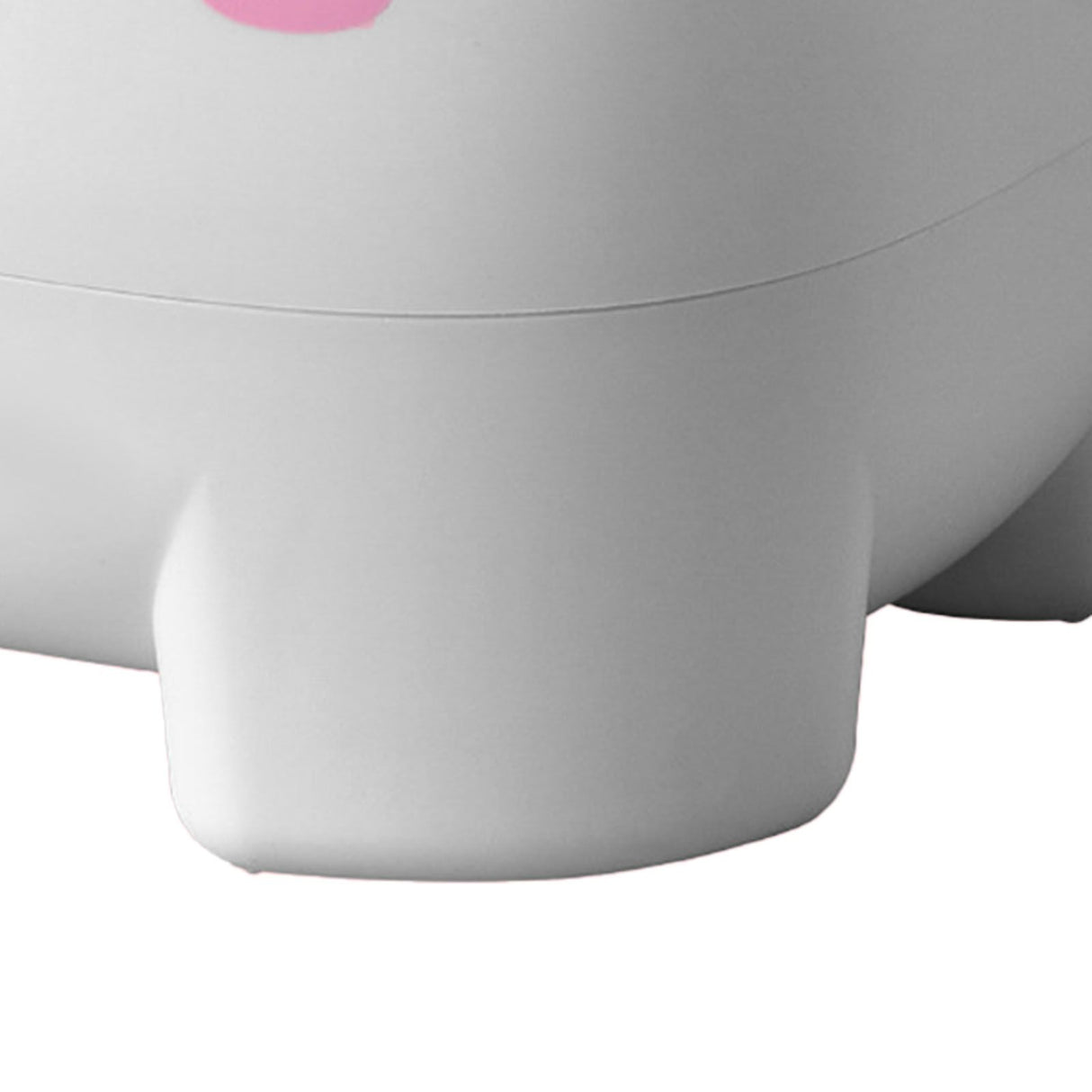 Cute Tissue Storage Box Pig Shaped Decorative Towel Napkin Container Case For Tabletop White