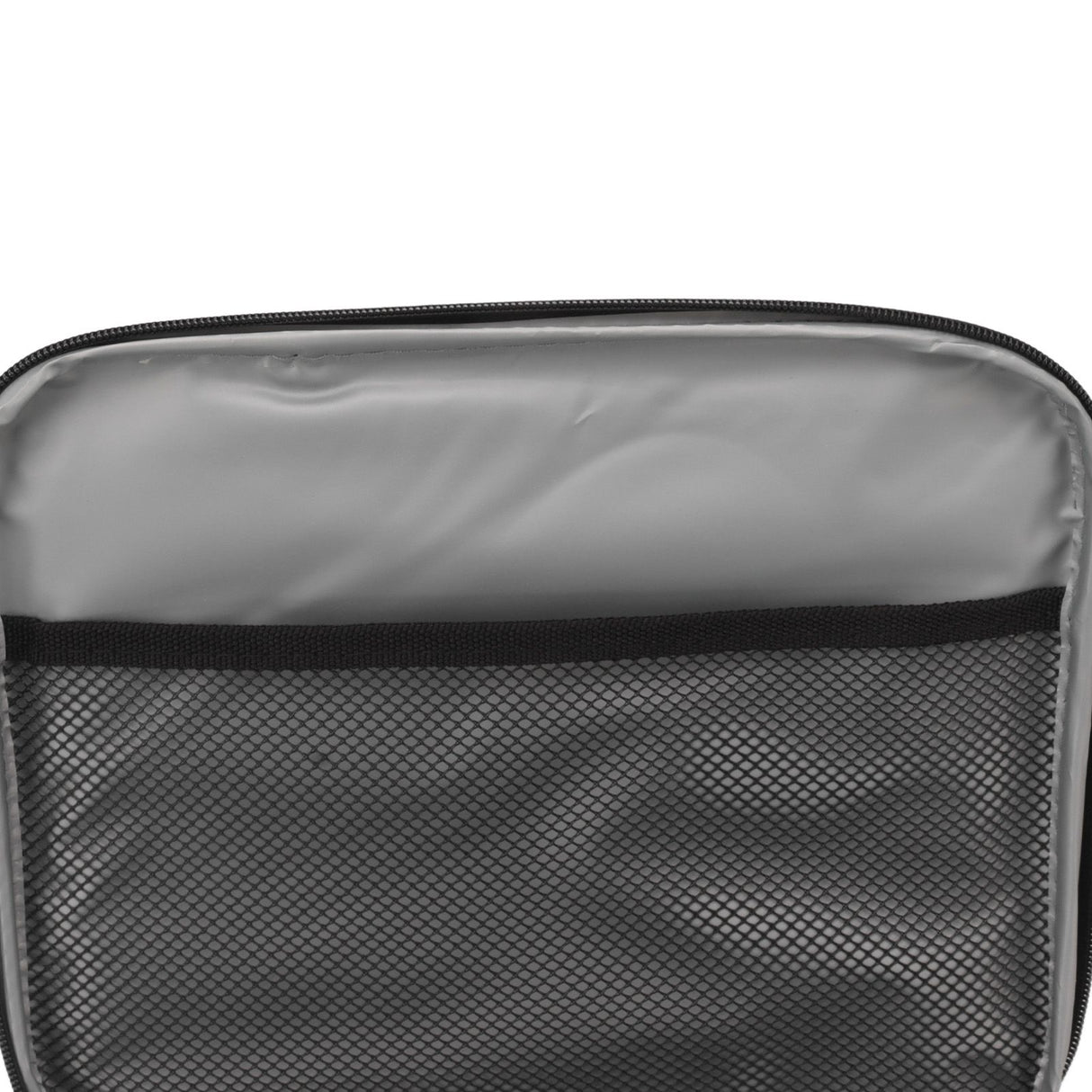 Insulated Lunch Bag 6L Oxford Fabric Leakproof Lining Portable Handle Zippered Lunch Bag for Outdoor Camping Beach Navy Blue