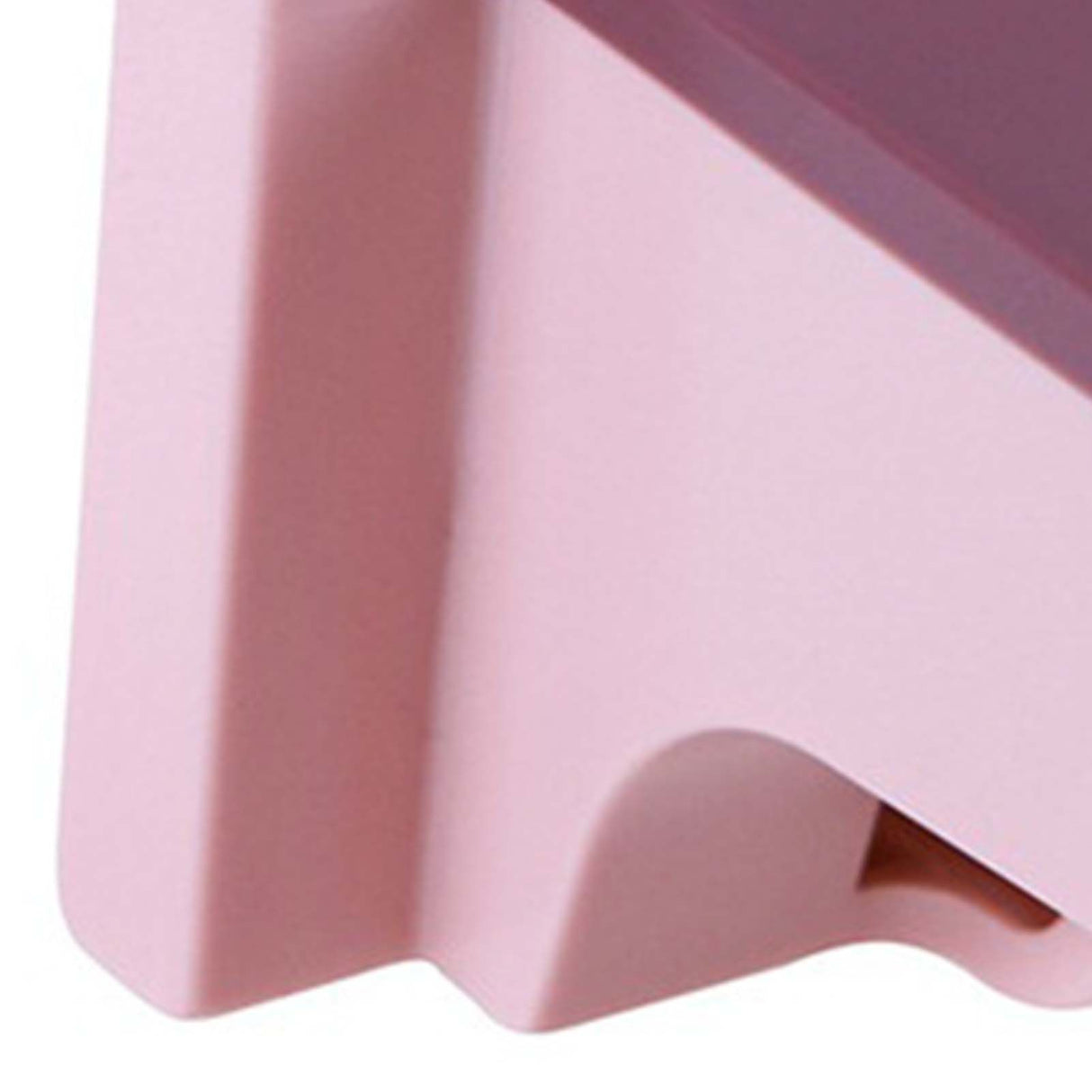 Wall Mounted Hair Dryer Holder Punch Free Self Adhesive Blow Dryer Holder for Bathroom Washroom Pink