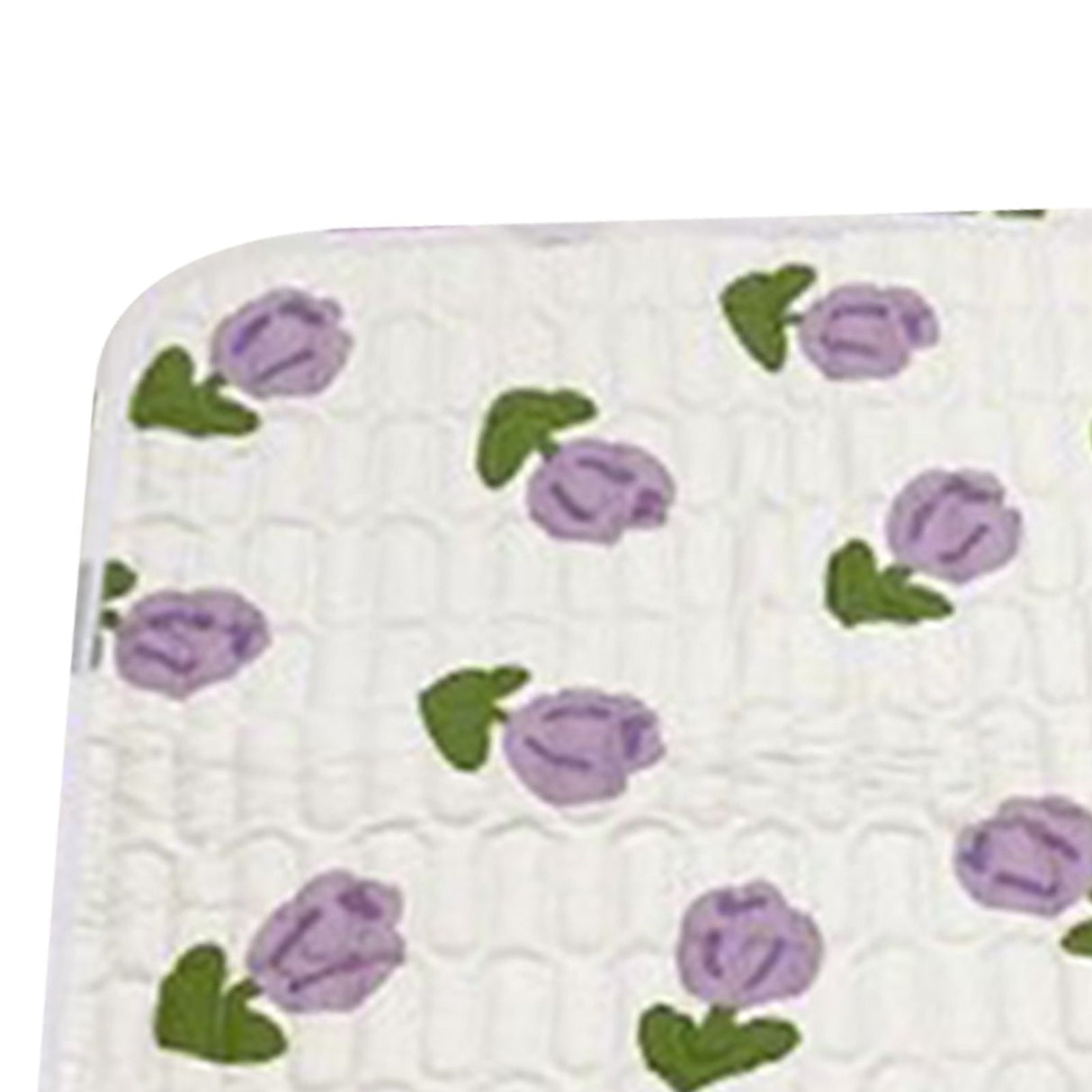 Urine Mattress 2 Sided Protector Pad Cover Leak Proof Non Slip Washable Waterproof Purified Cotton Tulip M