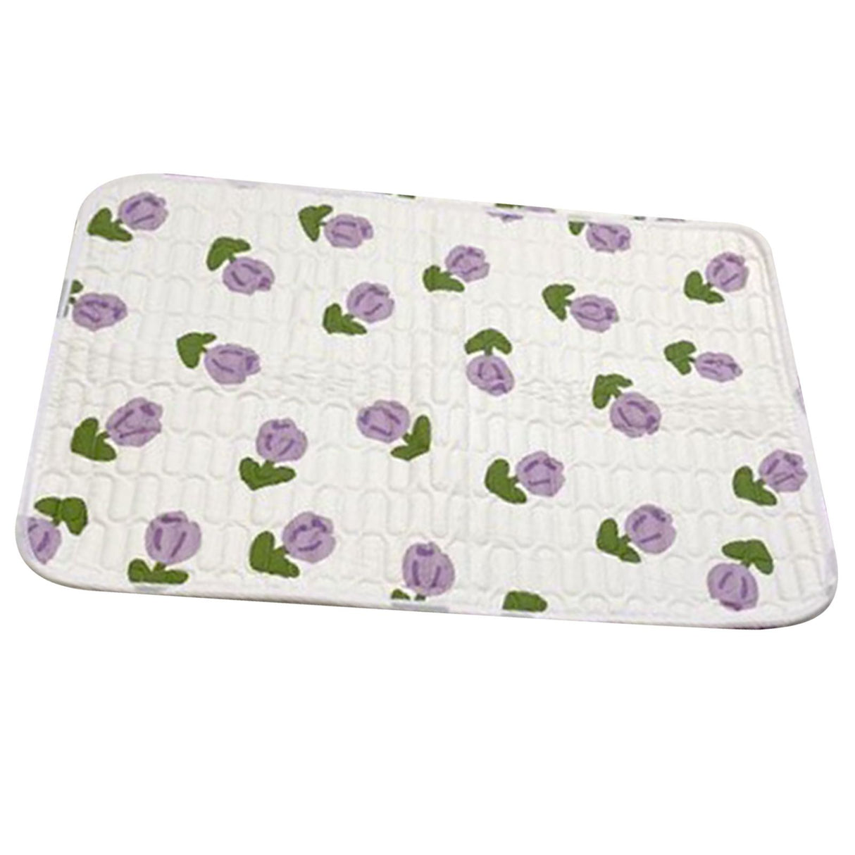 Urine Mattress 2 Sided Protector Pad Cover Leak Proof Non Slip Washable Waterproof Purified Cotton Tulip M