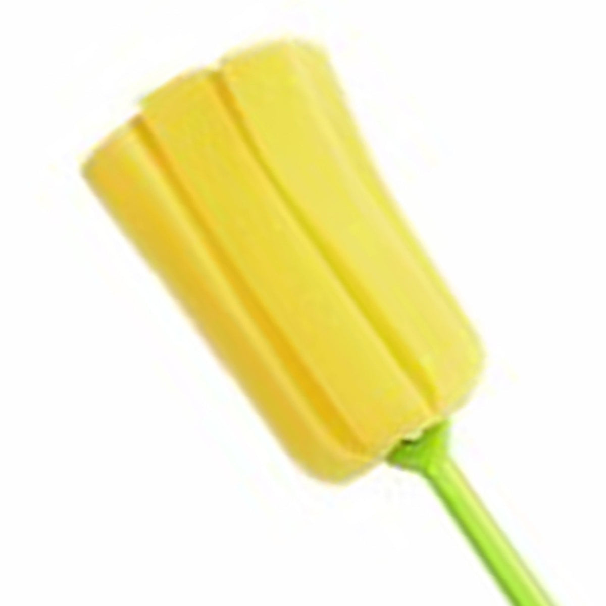 2PCS Sponge Cleaning Brush Long Handle Grip Cup Brush for Coffee Mugs Winebottle Baby Bottles Yellow