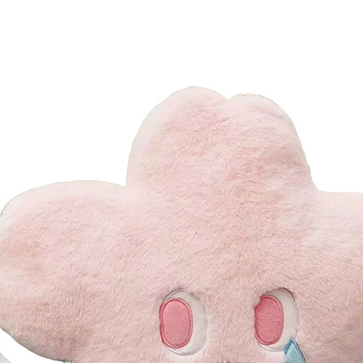 Flower Shape Plush Toy Crying Lively Stylish Stuffed Flower Toy for Living Room Balcony Office Pink 40 X 40cm