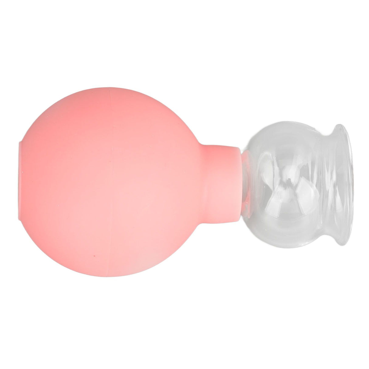 Glass Silicone Cupping Cup Vacuum Suction Massage Therapy for Face Skin Beauty Tool Model 2