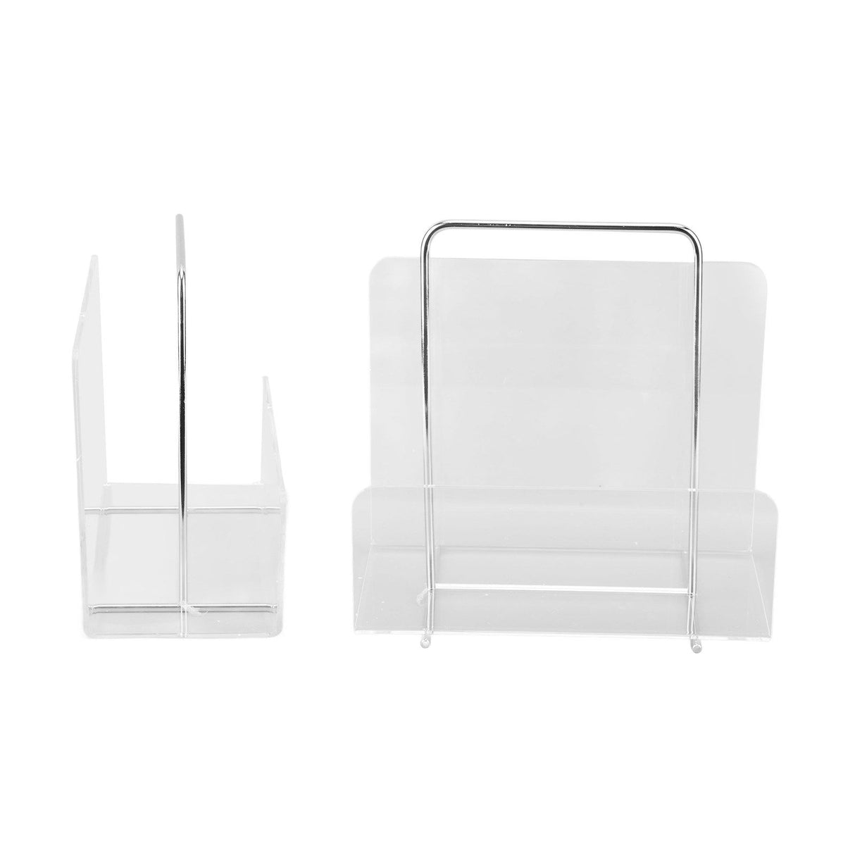 Acrylic Magazine Rack Transparent Acrylic File Book Holder for Office Organization Storage Decoration Reception