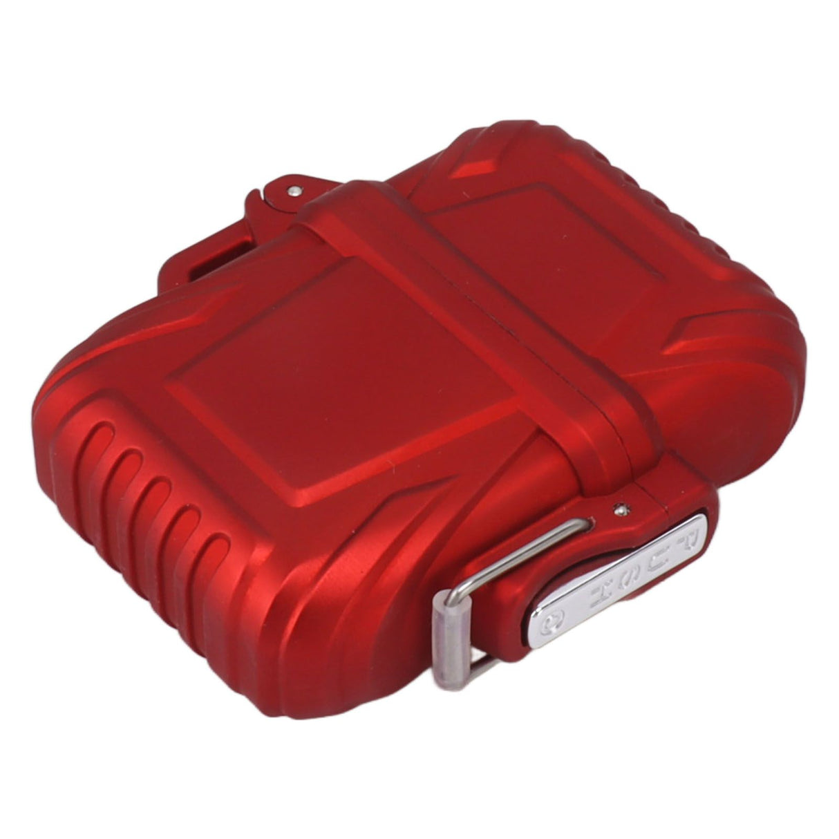 2PCS Torch Lighter Case IP56 Waterproof Safe Portable Torch Lighter Cover for Outdoor Camping Travel Red