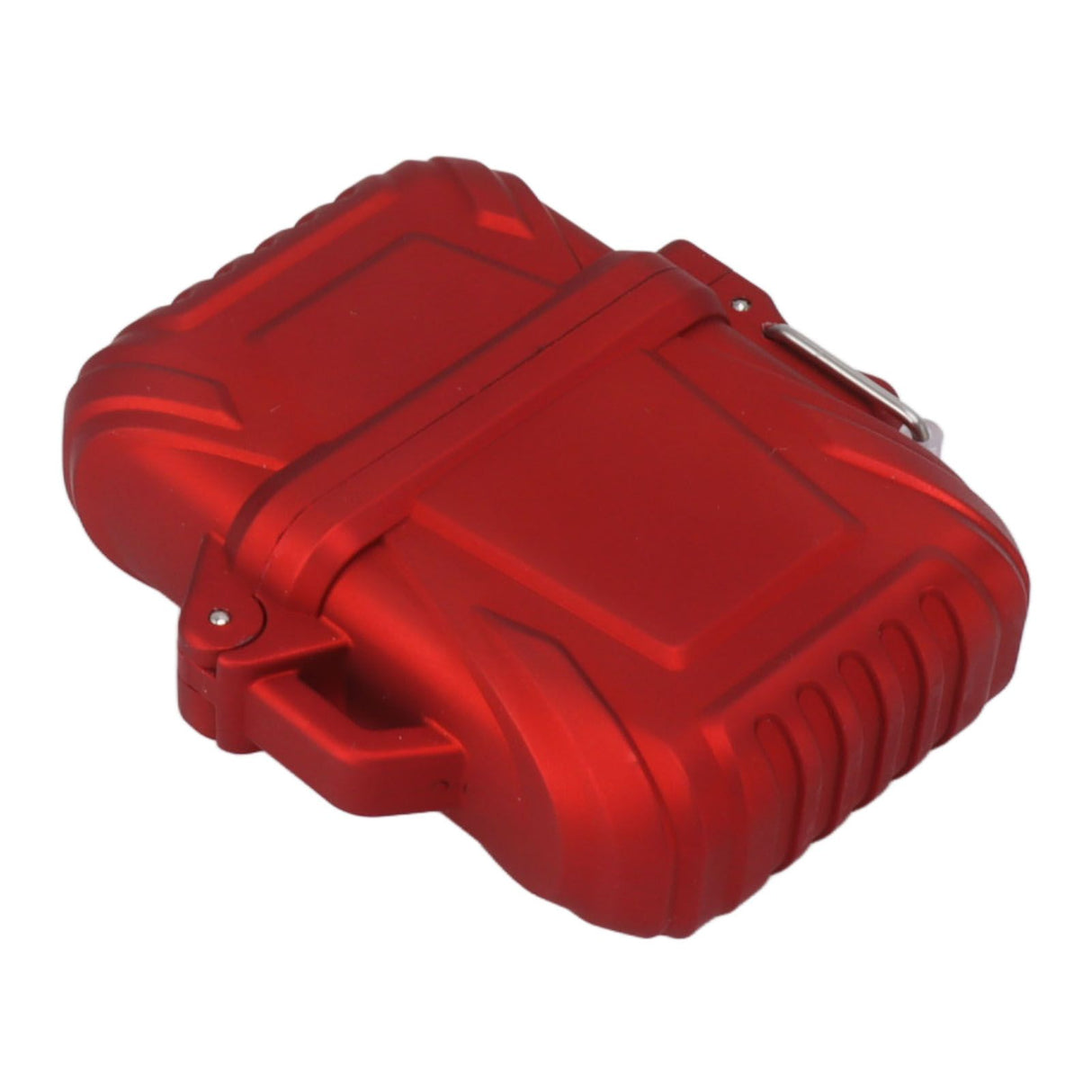 2PCS Torch Lighter Case IP56 Waterproof Safe Portable Torch Lighter Cover for Outdoor Camping Travel Red