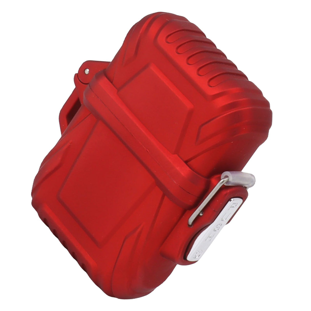 2PCS Torch Lighter Case IP56 Waterproof Safe Portable Torch Lighter Cover for Outdoor Camping Travel Red