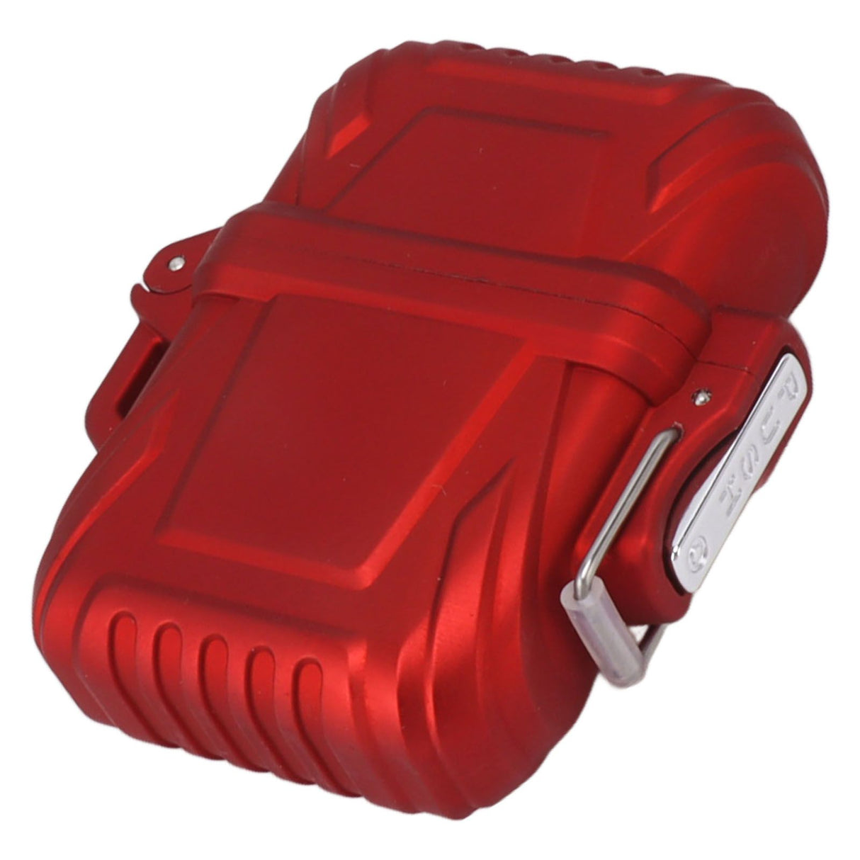 2PCS Torch Lighter Case IP56 Waterproof Safe Portable Torch Lighter Cover for Outdoor Camping Travel Red