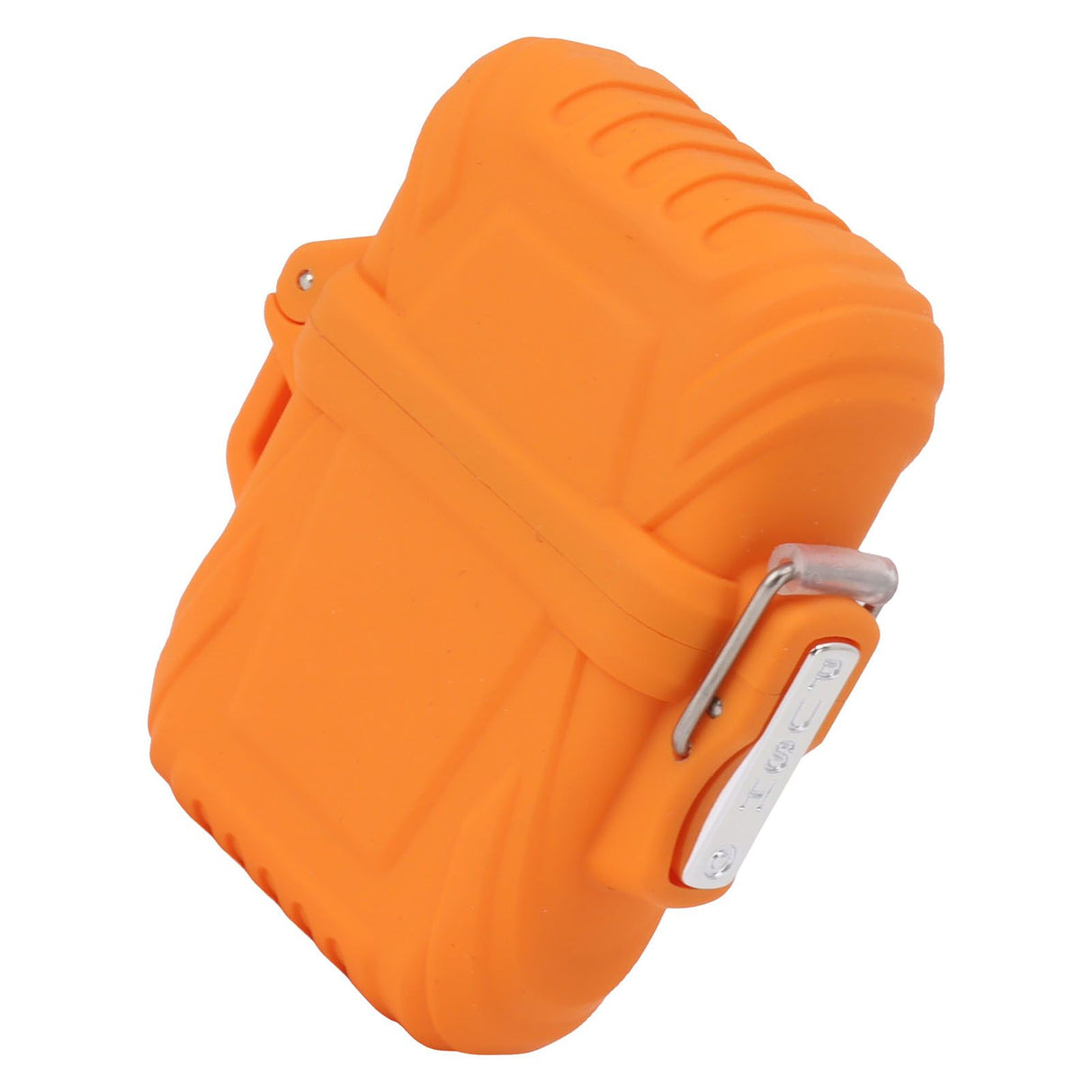 2PCS Torch Lighter Case IP56 Waterproof Safe Portable Torch Lighter Cover for Outdoor Camping Travel Orange