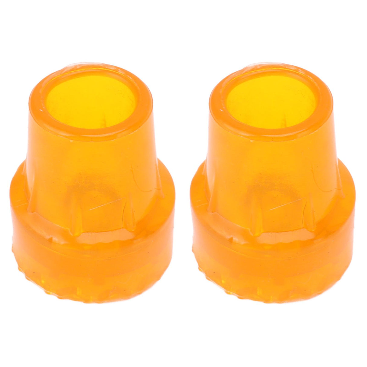 2pcs Cane Tips Anti Slip Rubber Crutch Cane Rubber Pads Tips Replacement for Walking Stick