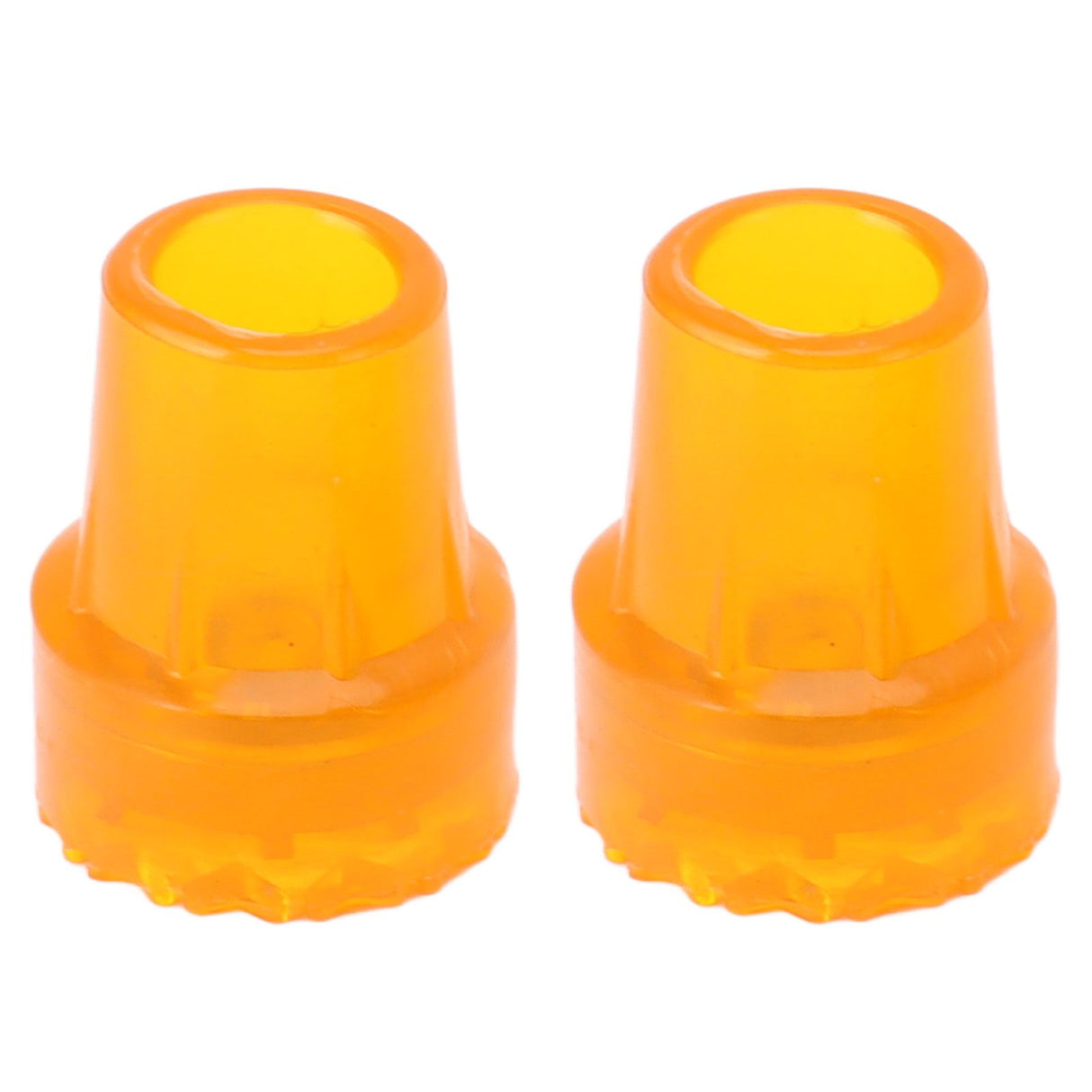 2pcs Cane Tips Anti Slip Rubber Crutch Cane Rubber Pads Tips Replacement for Walking Stick