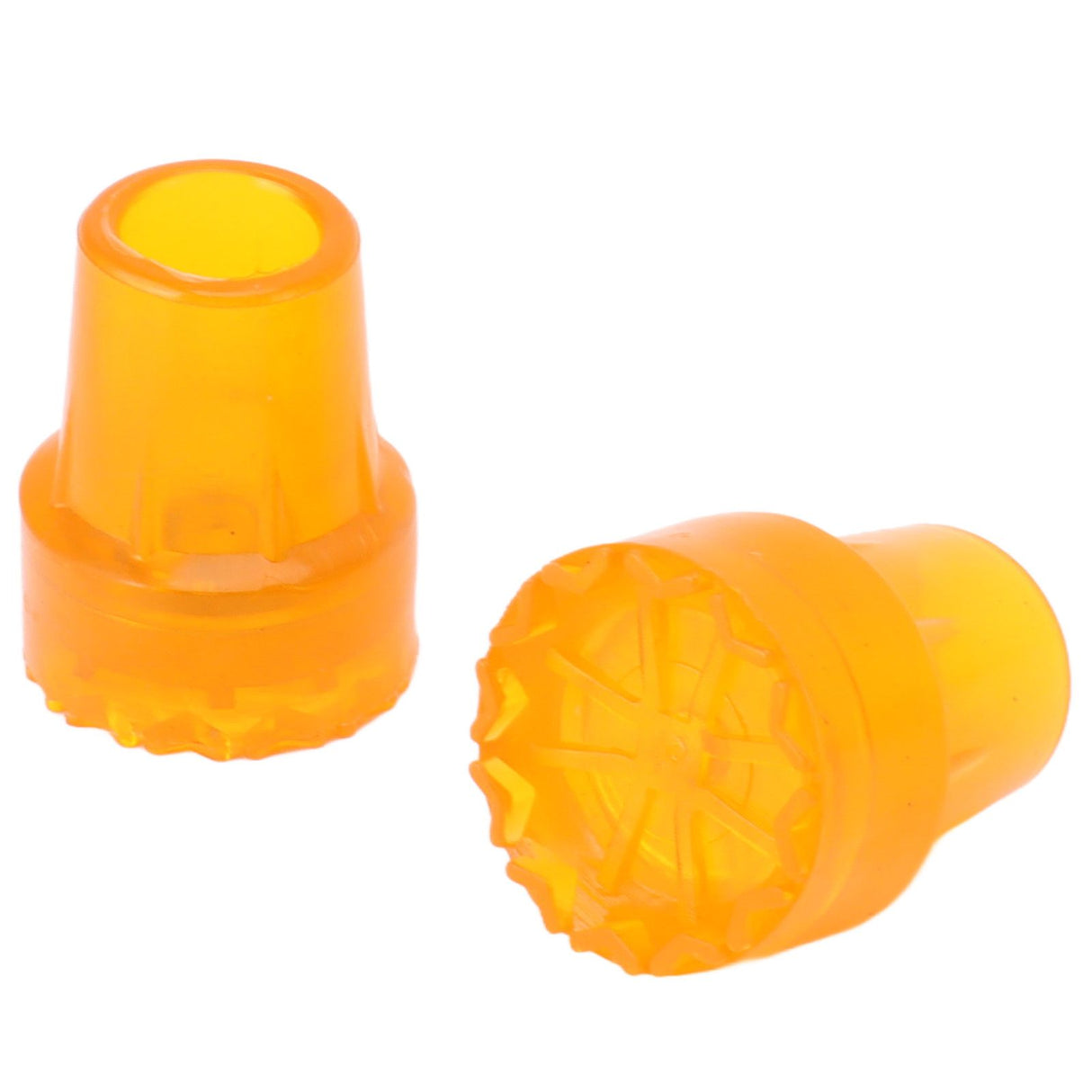 2pcs Cane Tips Anti Slip Rubber Crutch Cane Rubber Pads Tips Replacement for Walking Stick