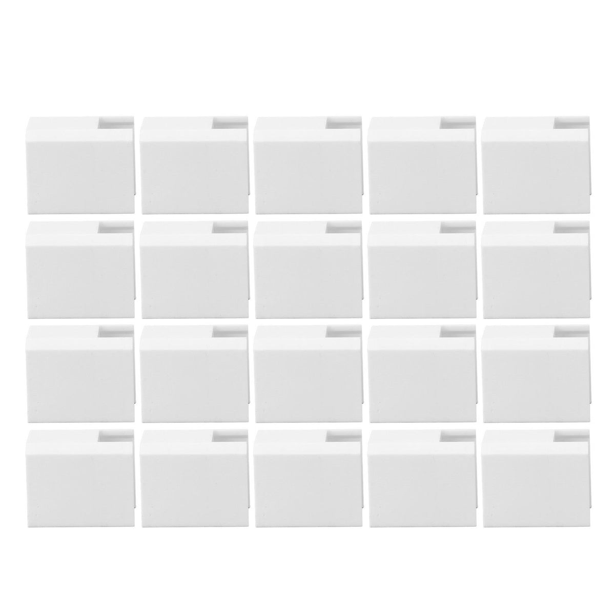 20Pcs Sliding Door Window Lock Stop Block Plastic Limit Safe Non Collision Accessories Short