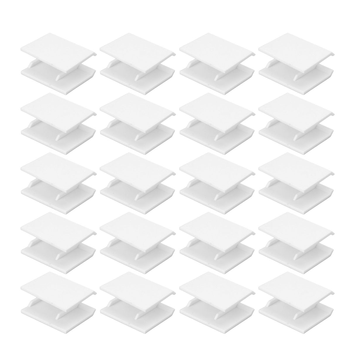 20Pcs Sliding Door Window Lock Stop Block Plastic Limit Safe Non Collision Accessories Short
