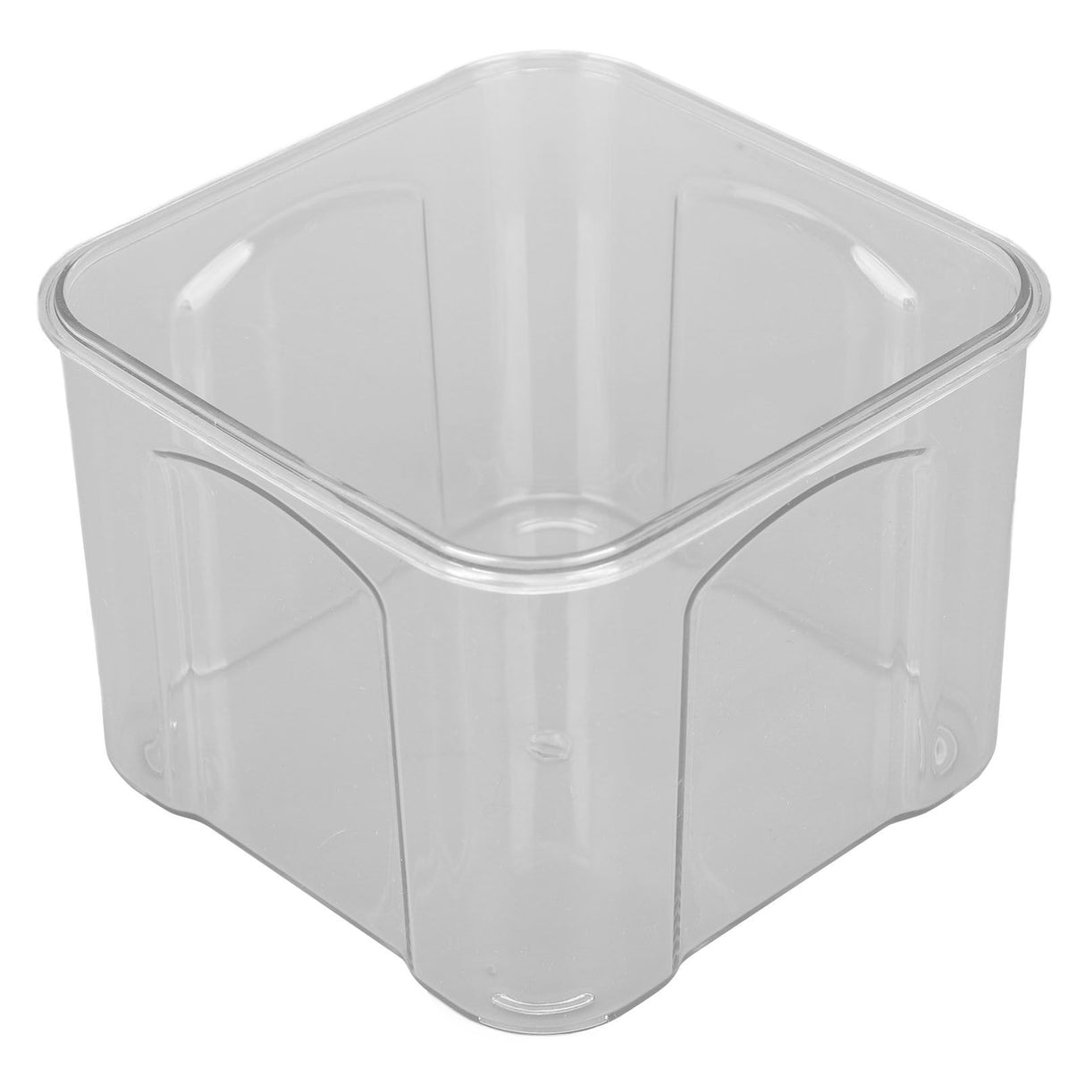 Airtight Food Storage Container Clear Food Storage Jar with Bamboo Lid for Noodles Flour Cereal Rice Tea Coffee Beans 650ml 10.7x8.2cm / 4.2x3.2in