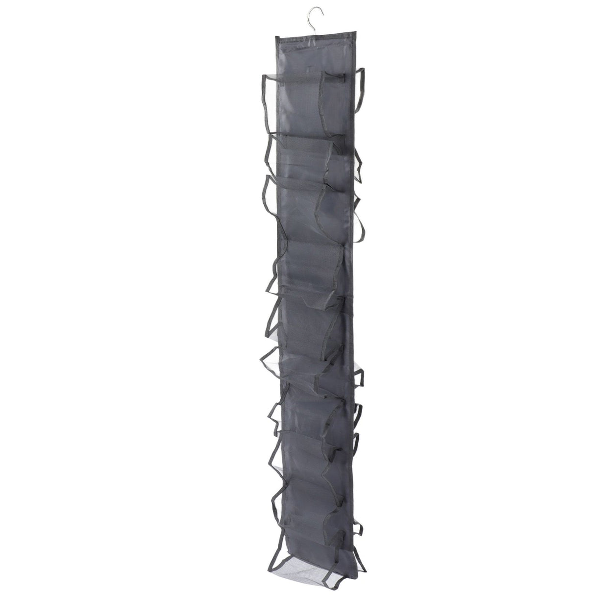 Hanging Clothes Bag Thickened Nylon Multi Layer Easy Access Washable Hanging Mesh Closet for Socks Pants Dress