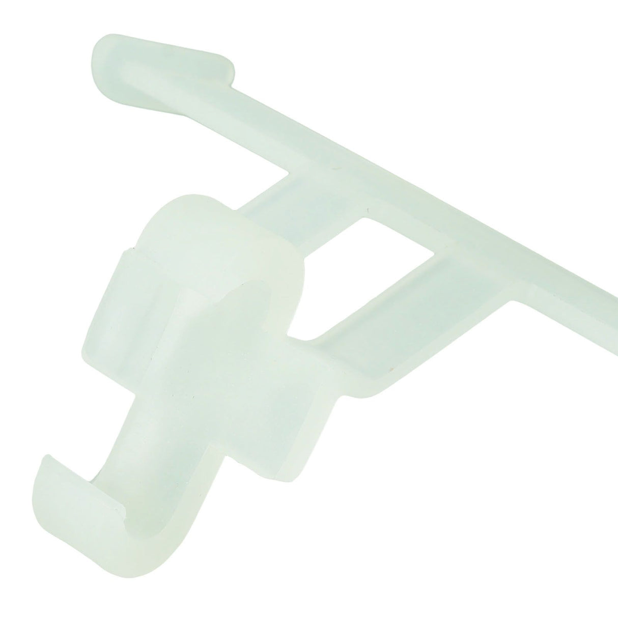 1 Pair Clogs Shoes Tail Wing Decor ABS Slippers Tail Fin Decoration Pendant Ornament Fluorescent Green