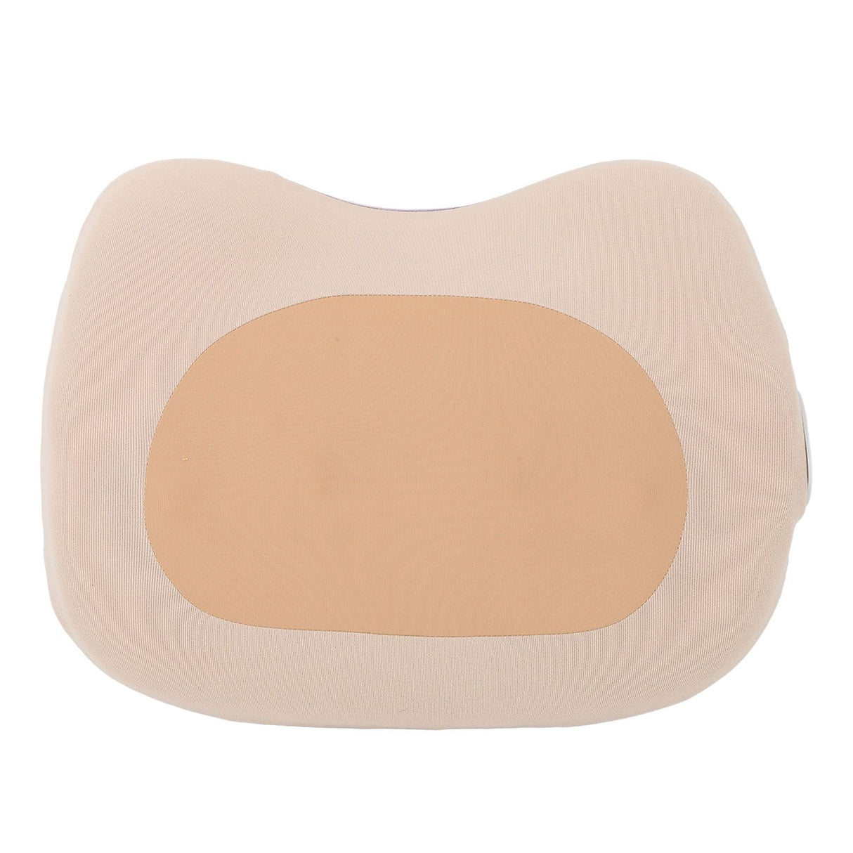 Yellow Back Pillow Massager Multifunctional Heart Shape Deep Tissue Massage Pillow Portable Electric Massage Pillow for Home Car Office