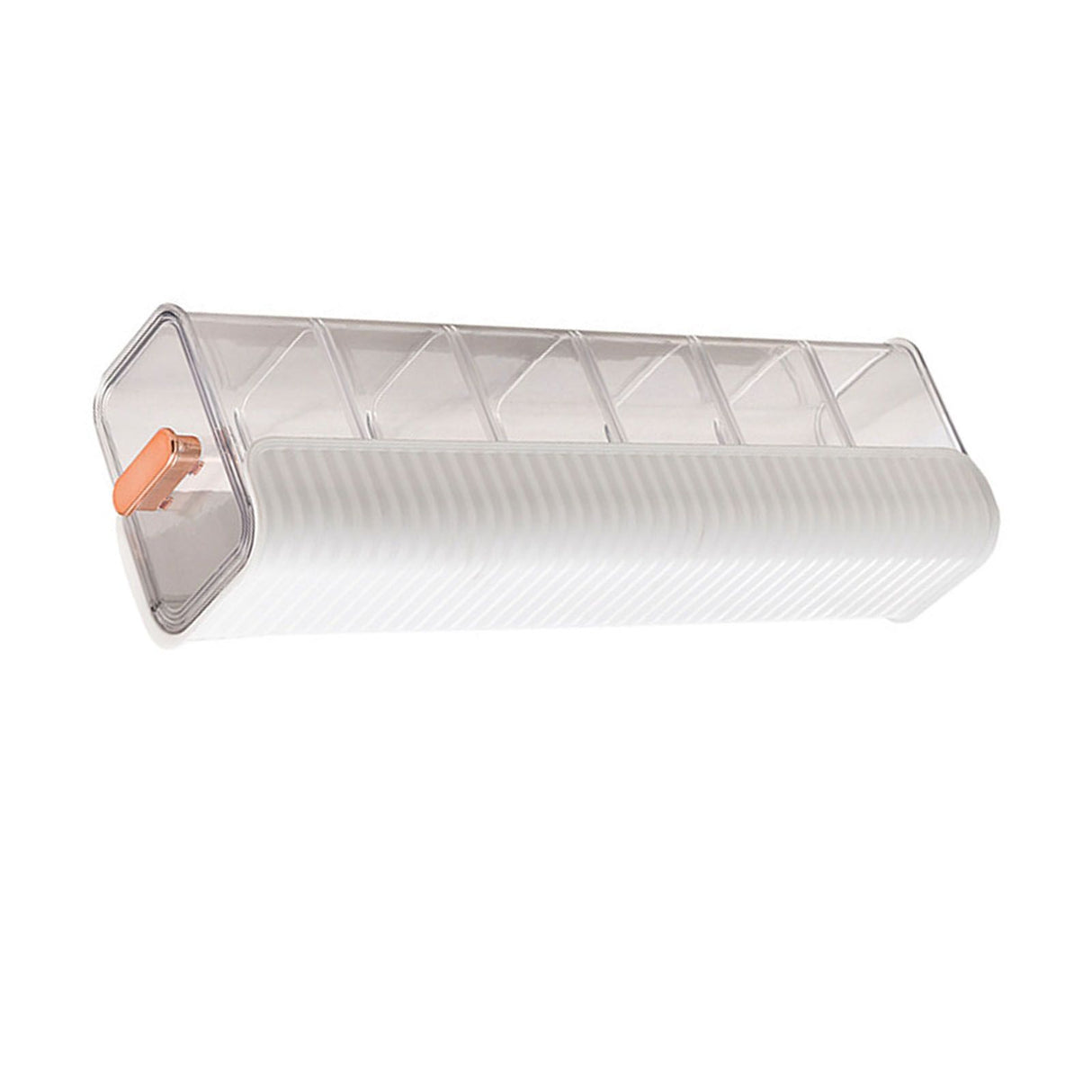 Wall Underwear Organizer Detachable Dustproof Moistureproof Wall Mount Drawer Organizer for Bedroom Home White