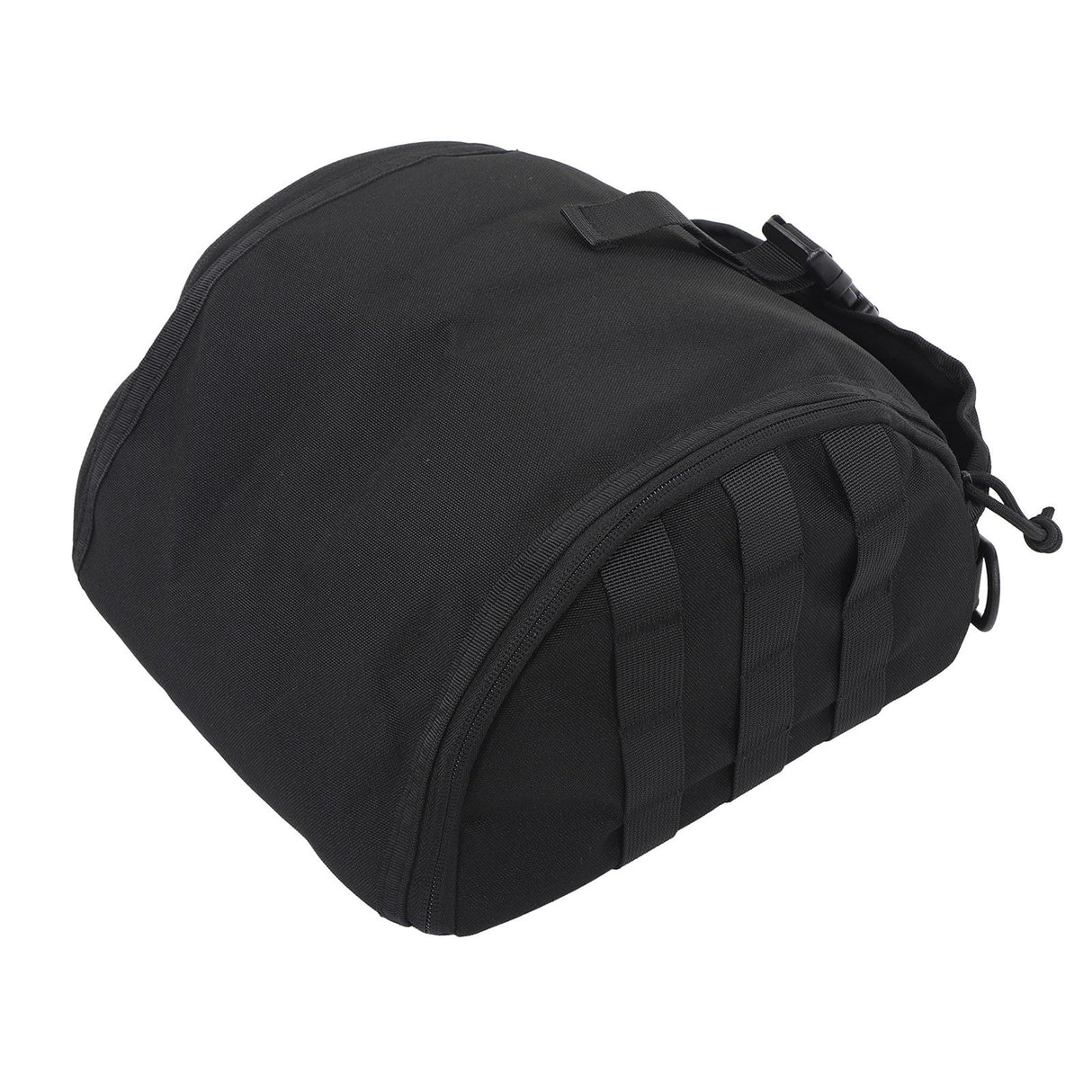 Camping Helmet Bag Canvas Scratch Prevention Adjustable Helmet Storage Bag For Hard Hats Helmet Black