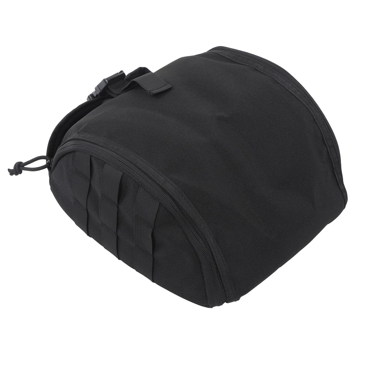 Camping Helmet Bag Canvas Scratch Prevention Adjustable Helmet Storage Bag For Hard Hats Helmet Black