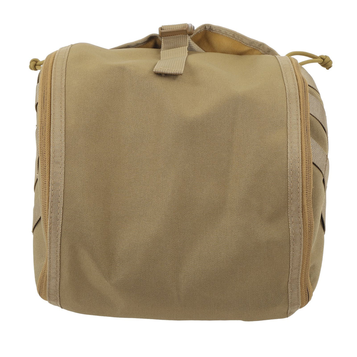 Camping Helmet Bag Canvas Scratch Prevention Adjustable Helmet Storage Bag For Hard Hats Helmet Khaki