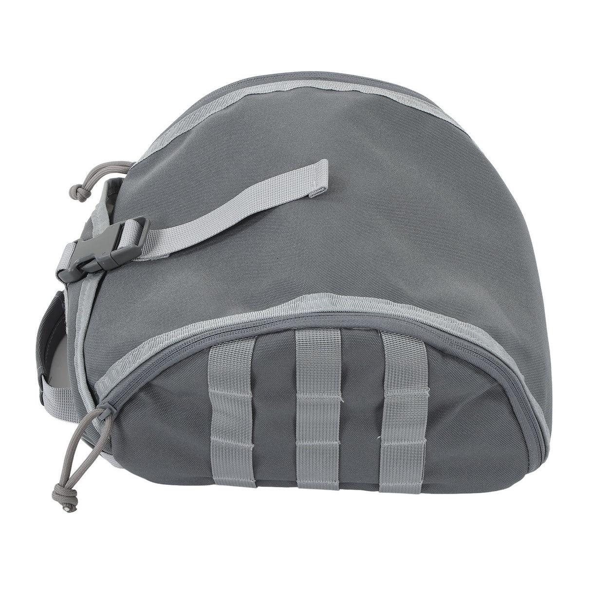 Camping Helmet Bag Canvas Scratch Prevention Adjustable Helmet Storage Bag For Hard Hats Helmet Grey
