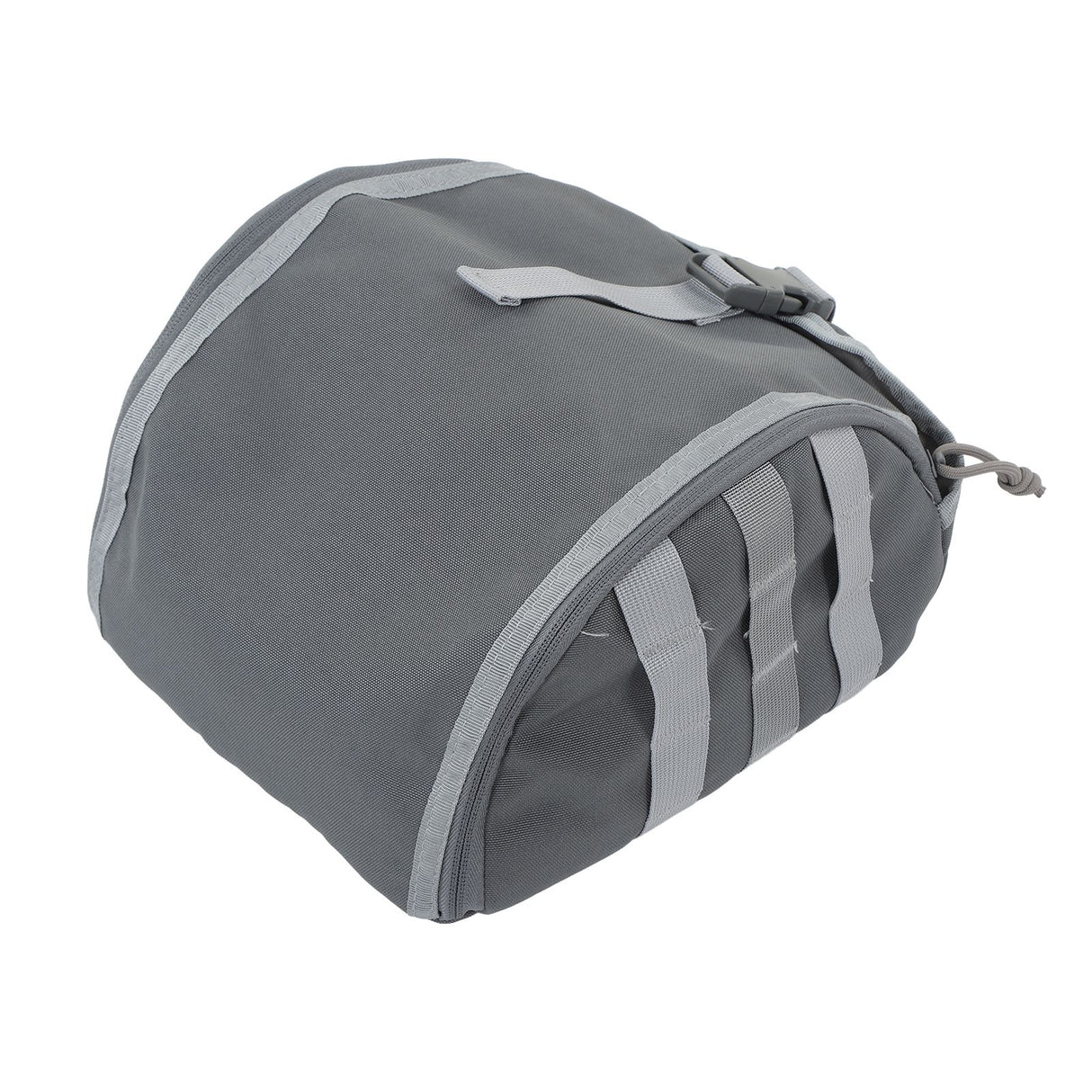 Camping Helmet Bag Canvas Scratch Prevention Adjustable Helmet Storage Bag For Hard Hats Helmet Grey