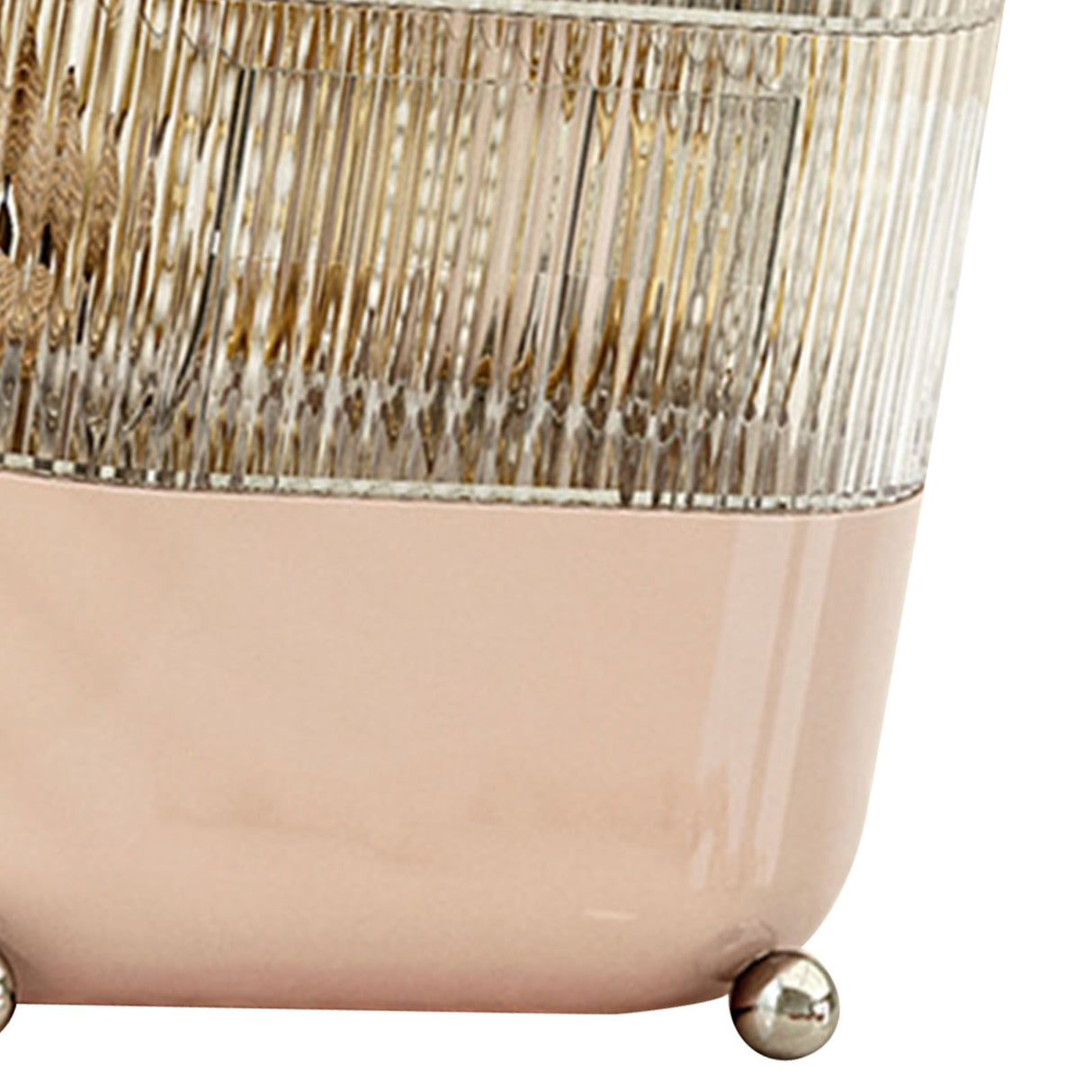 Desktop Storage Box 3 Tier Rotating Divided Organizer for Jewelry Data Cable Cosmetic Cream Pink