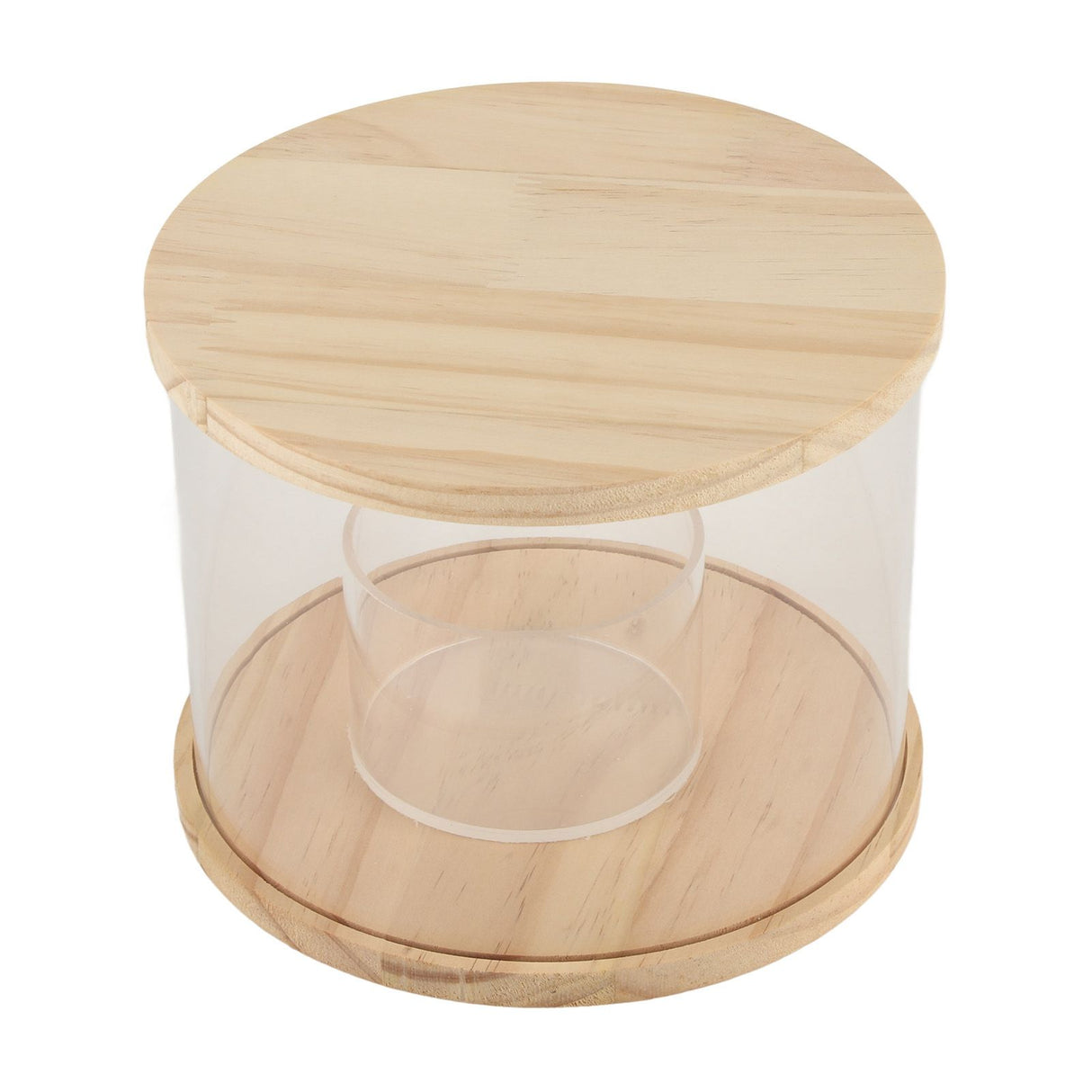 Action Figure Display Case Rotating Base Dustproof Waterproof Acrylic Action Figure Cabinet for Bedroom Office