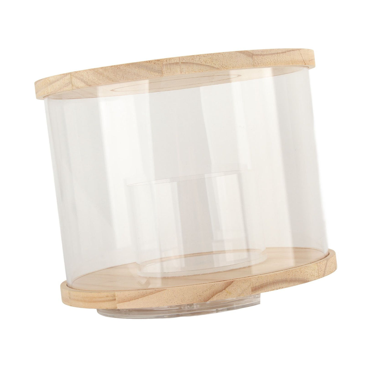 Action Figure Display Case Rotating Base Dustproof Waterproof Acrylic Action Figure Cabinet for Bedroom Office