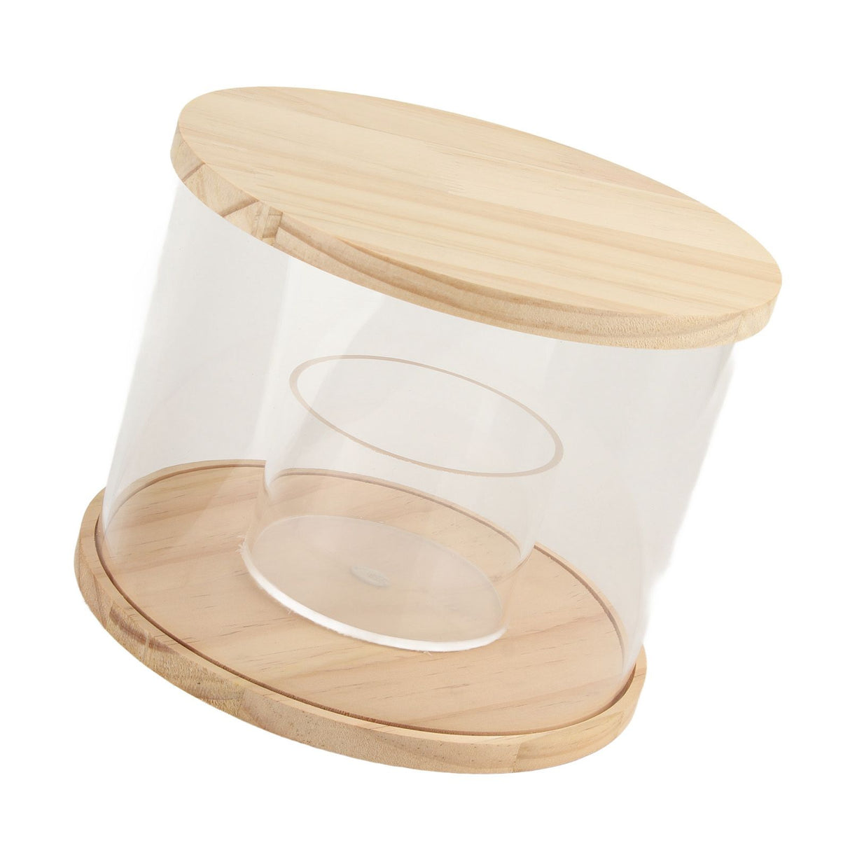 Action Figure Display Case Rotating Base Dustproof Waterproof Acrylic Action Figure Cabinet for Bedroom Office