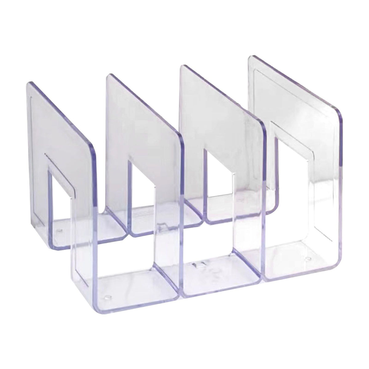 Handbag Organizer Household Transparent Bag Storage Rack Bed Room PC Mini Purse Shelf 3 Section
