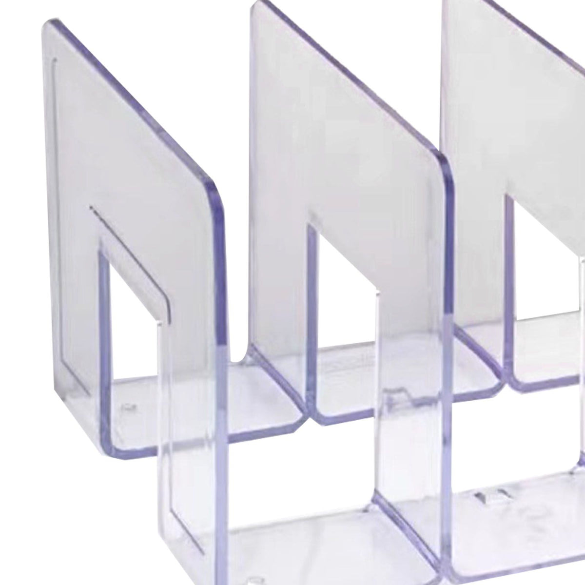 Handbag Organizer Household Transparent Bag Storage Rack Bed Room PC Mini Purse Shelf 3 Section