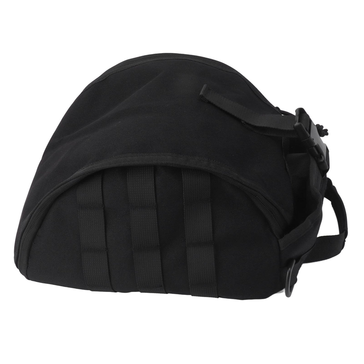 Outdoor Helmet Bag Nylon Waterproof Motorcycle Bike Bicycle Helmet Bag for Camping Hiking Black