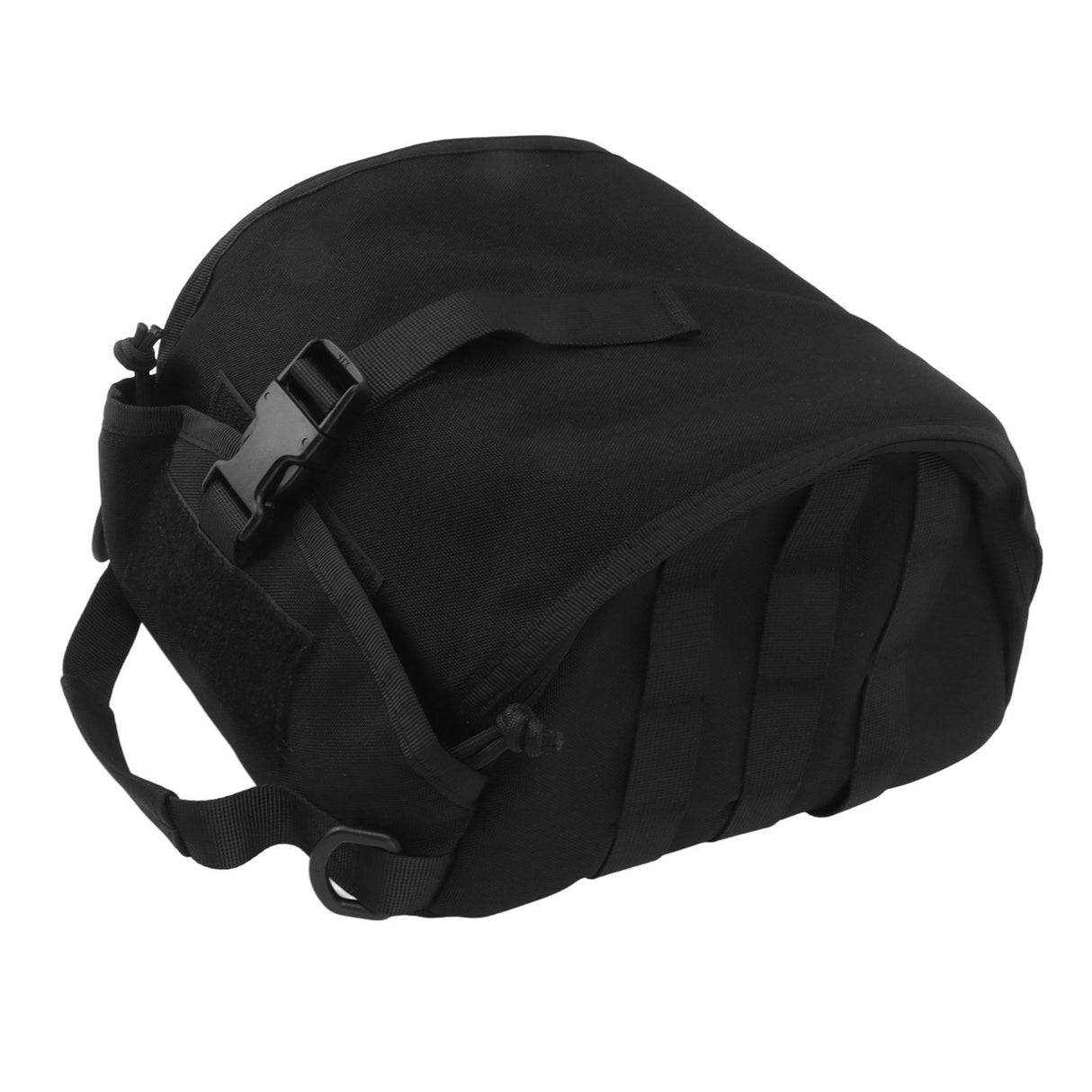 Outdoor Helmet Bag Nylon Waterproof Motorcycle Bike Bicycle Helmet Bag for Camping Hiking Black