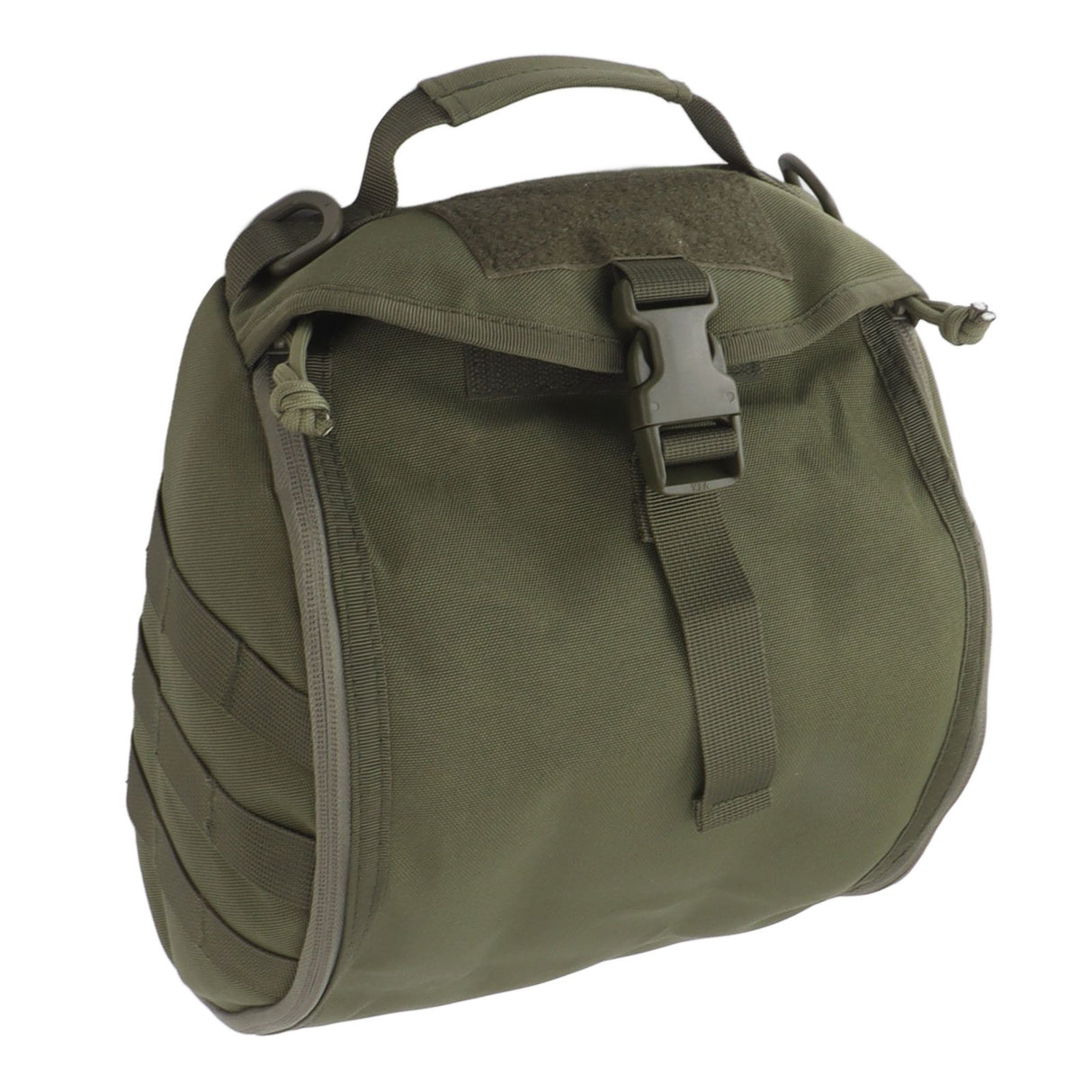 Outdoor Helmet Bag Nylon Waterproof Motorcycle Bike Bicycle Helmet Bag for Camping Hiking OD Green