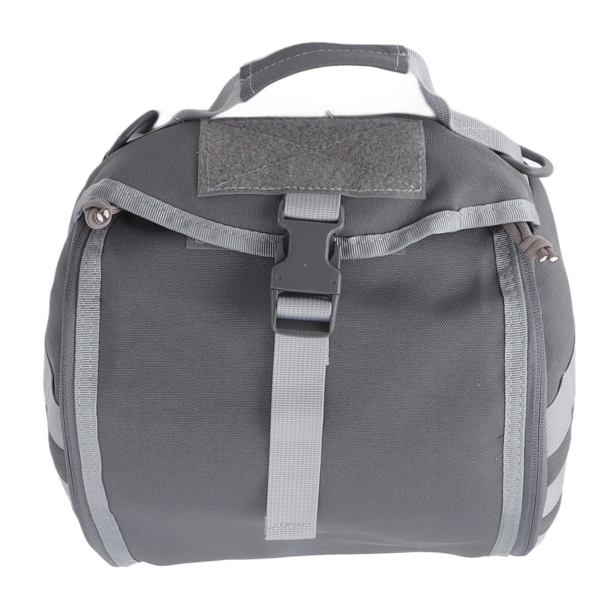Outdoor Helmet Bag Nylon Waterproof Motorcycle Bike Bicycle Helmet Bag for Camping Hiking Gray