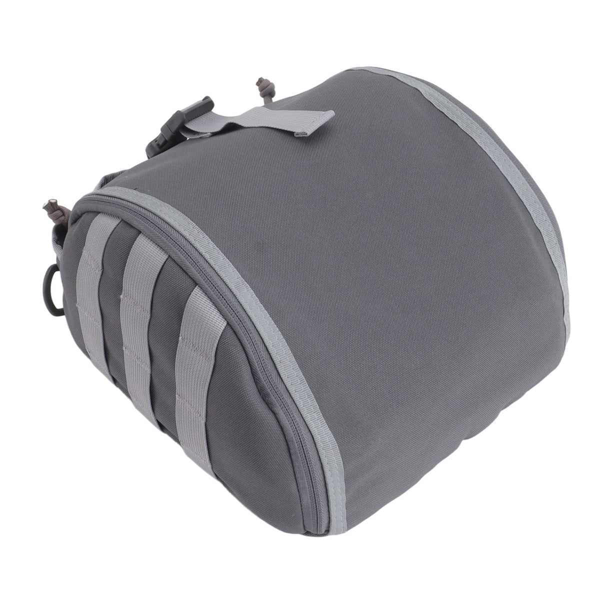 Outdoor Helmet Bag Nylon Waterproof Motorcycle Bike Bicycle Helmet Bag for Camping Hiking Gray