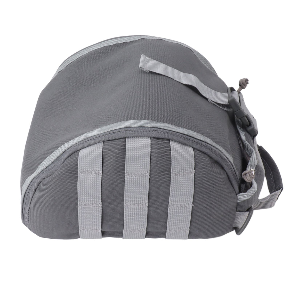 Outdoor Helmet Bag Nylon Waterproof Motorcycle Bike Bicycle Helmet Bag for Camping Hiking Gray