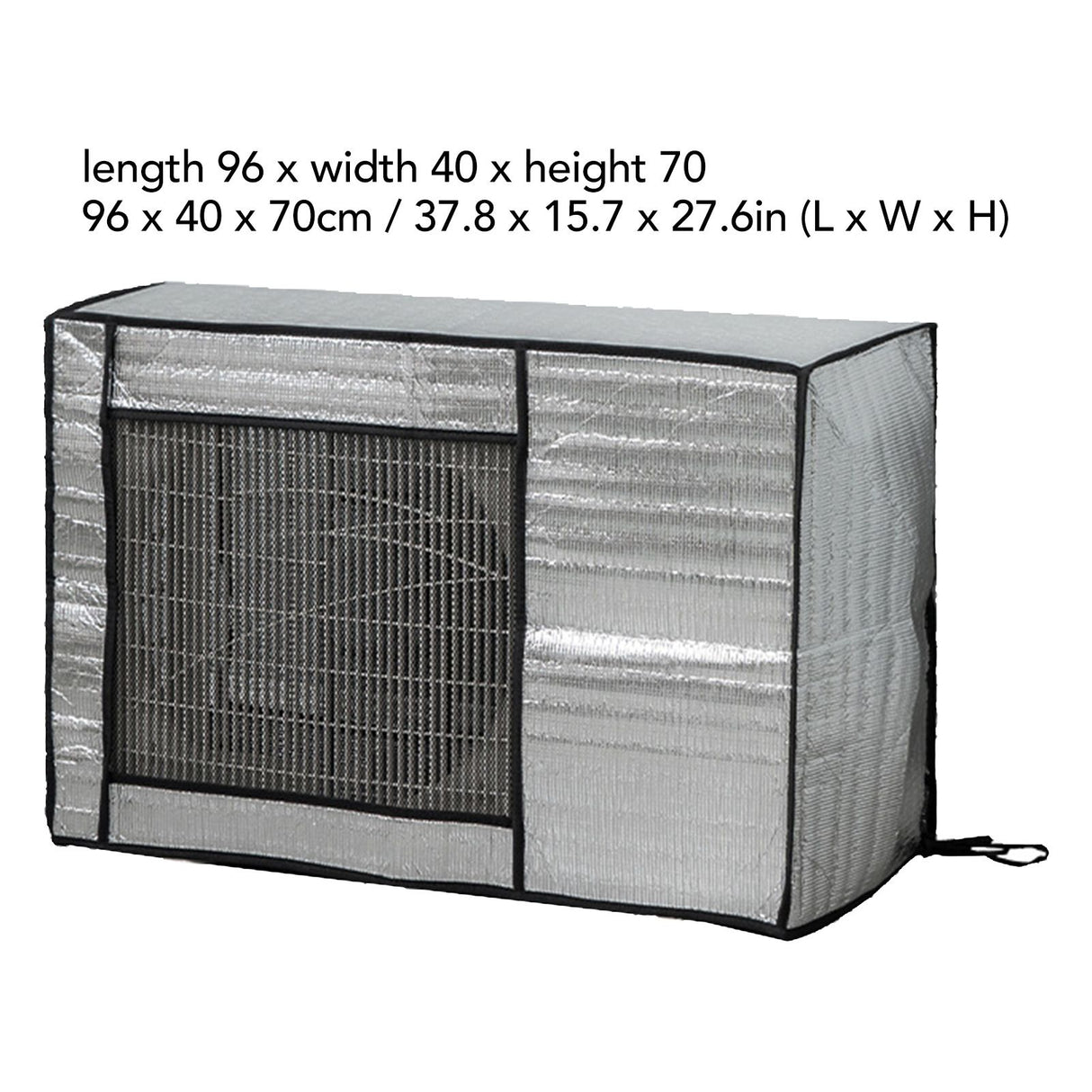 Outside Air Conditioner Cover Waterproof Dustproof Sunscreen AC Unit Cover for Home Hotel Office Building 3P