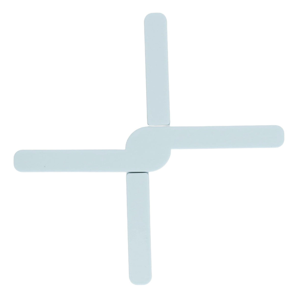 Silicone Trivet Thickened Foldable Heat Resistant Anti Slip Space Saving Collapsible Trivet for Home Kitchen Cooking Blue