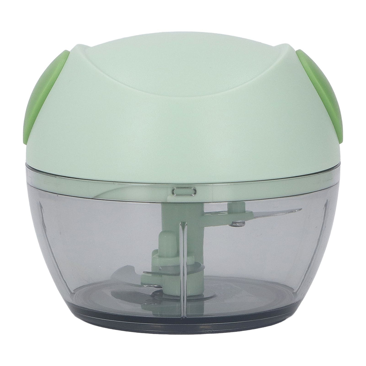 Manual Garlic Chopper Multifunctional Mini Hand Pull String Garlic Mincer Food Processor for Home Green
